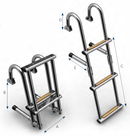 escalera de baño plegable