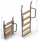 Escalera de baño plegable 2208